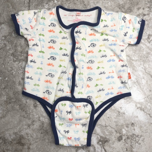 magnetic closure baby onesies